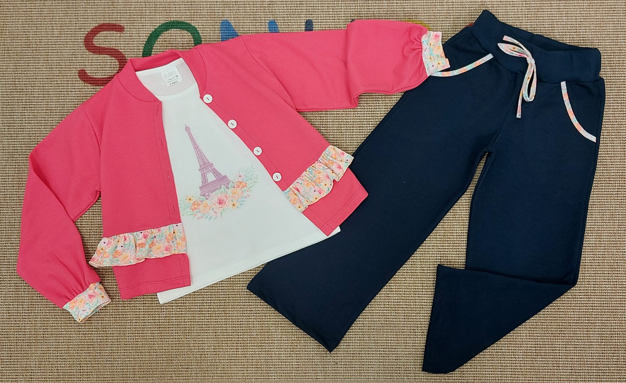 Conjunto pantalona 3 peças