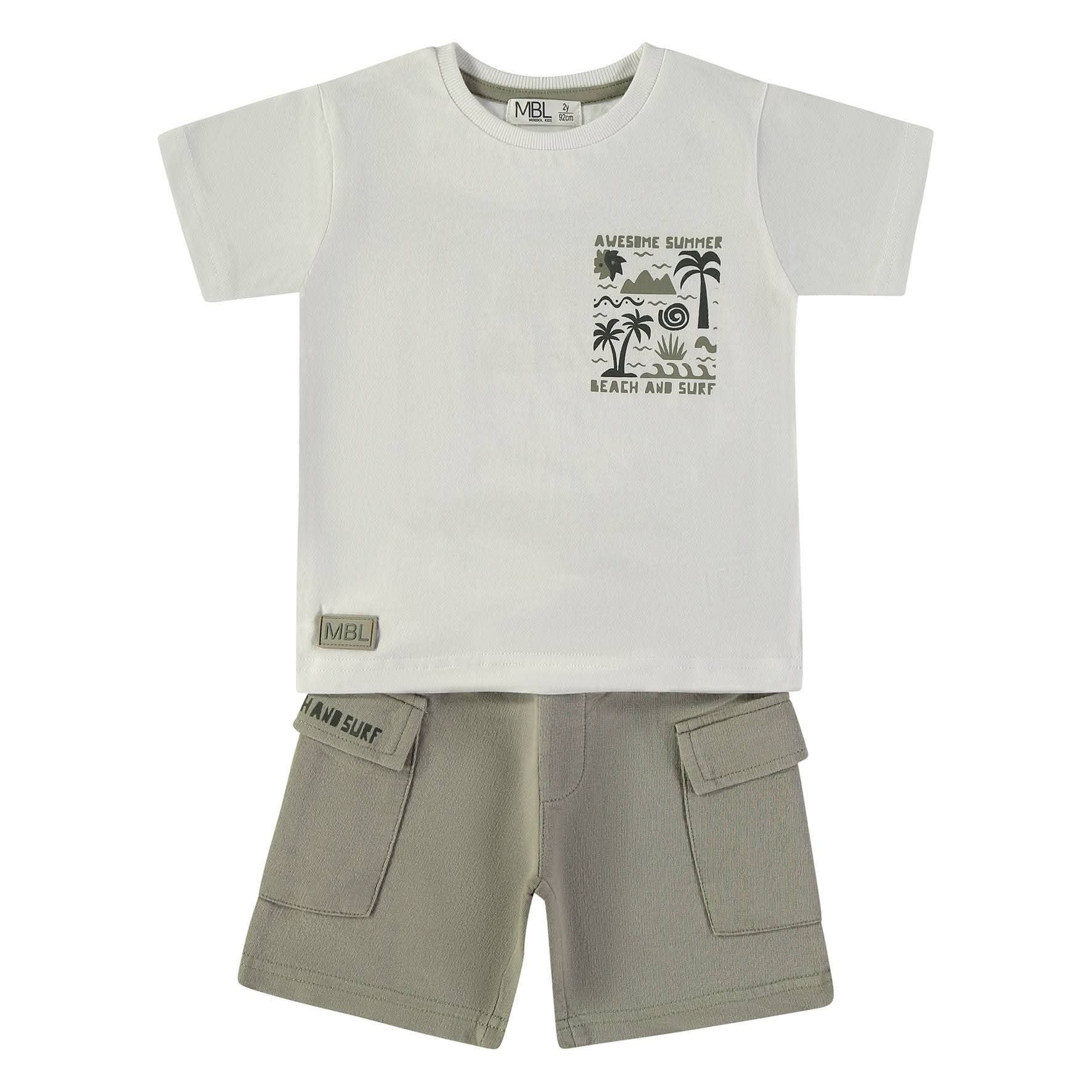 Conjunto palmeiras bege