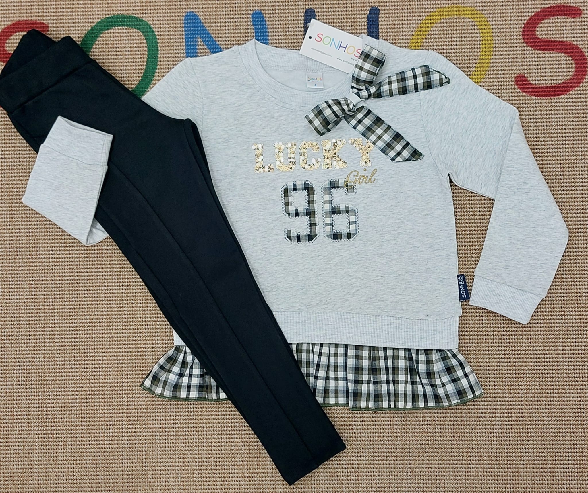 Lucky túnica e legging Sonhoskid