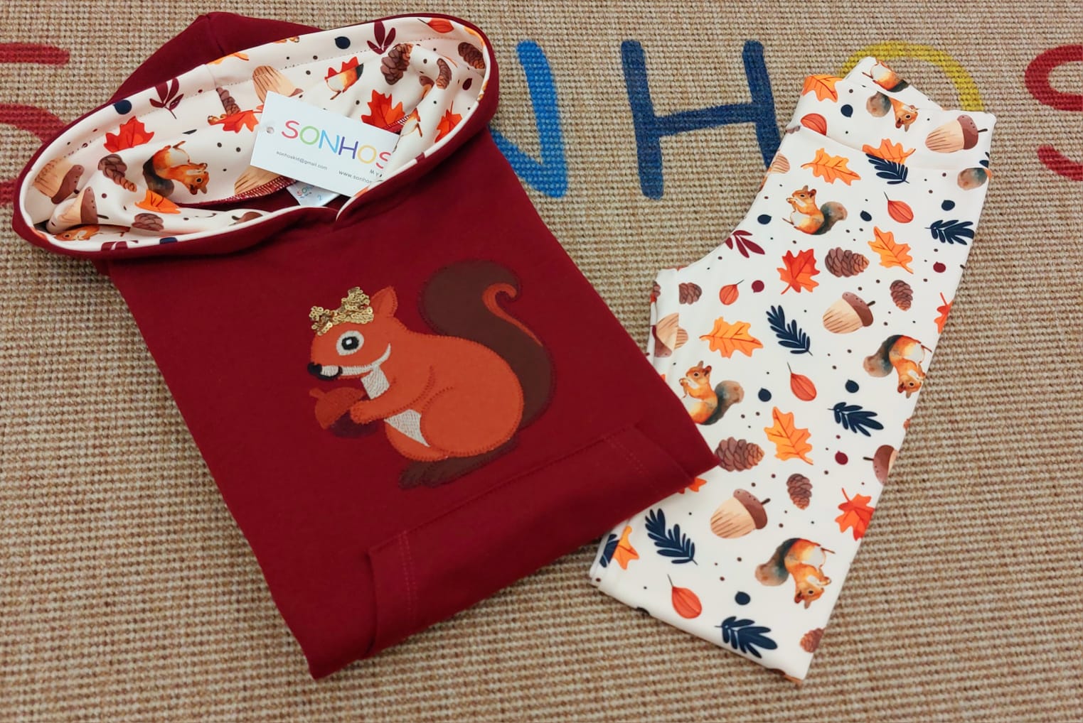 Conjunto esquilo Sonhoskid