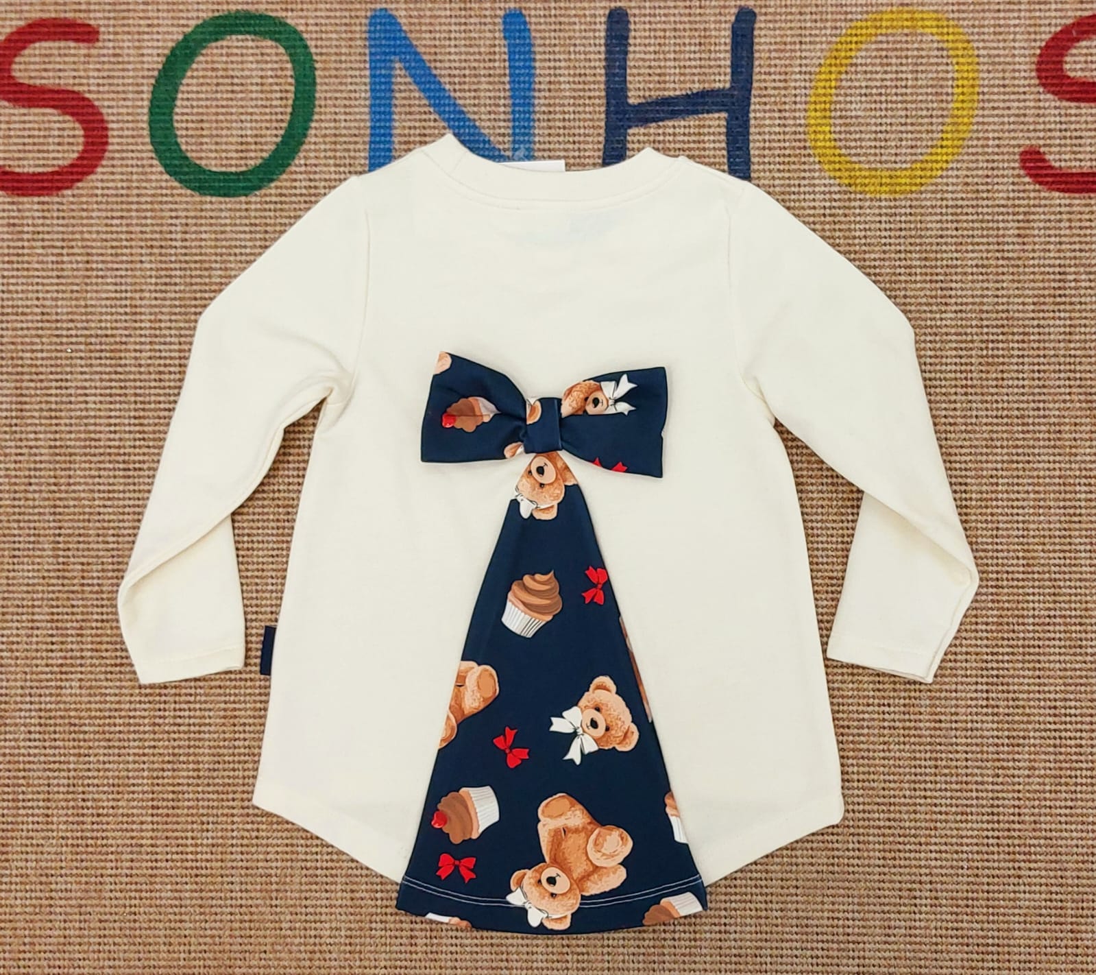 Conjunto ursos/cupcakes Sonhoskid