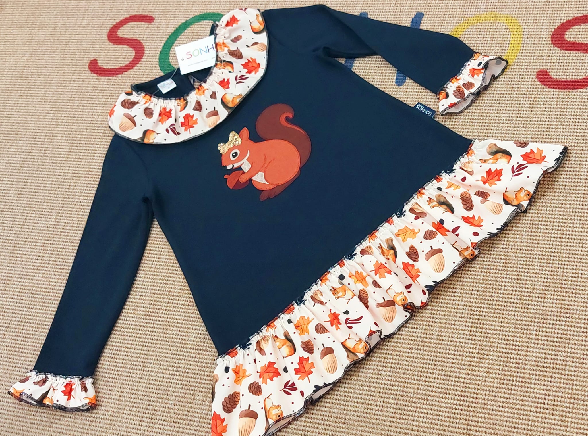 Vestido Esquilo Sonhoskid